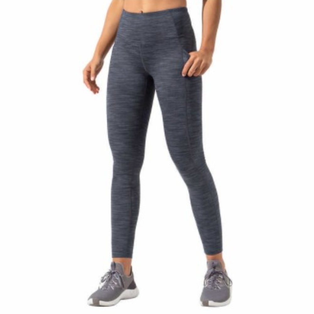 Mondetta Brushed Jacquard Legging - Blue S